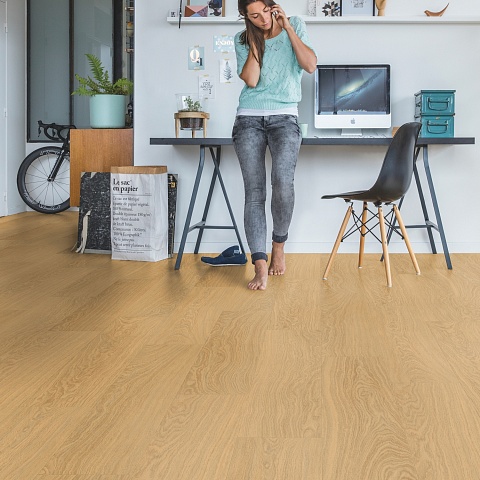 QS Alpha Vinyl BLOOM планка AVMPU 40098 Дуб чистый медовый (фото 11)