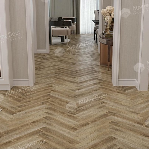 Alpine Floor SPC Light Parquet ECO 13-35AB Дуб Целата 4V 43кл (фото 3)