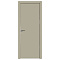 Межкомнатная дверь Profil Doors ПрофильДоорс 1 E кромка хром 4 Eclipse 190 Экспорт Шелл Грей Глухая (миниатюра фото 1)