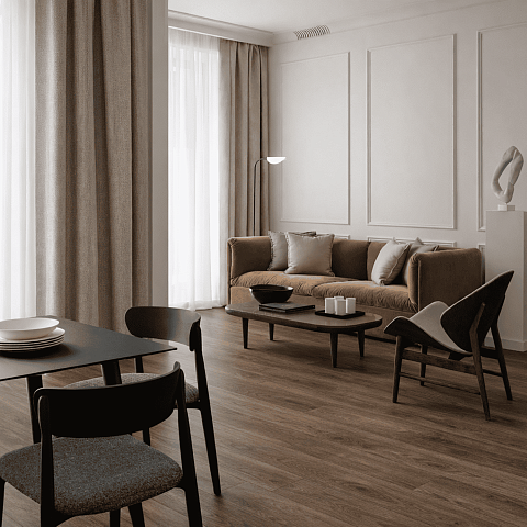 Clix Floor Plus CXP 087 Дуб кофейный (фото 4)