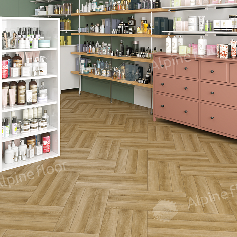Alpine Floor Herringbone 12 Pro 4V 34 (CH) LF106-02A New Дуб Эльзас (фото 2)