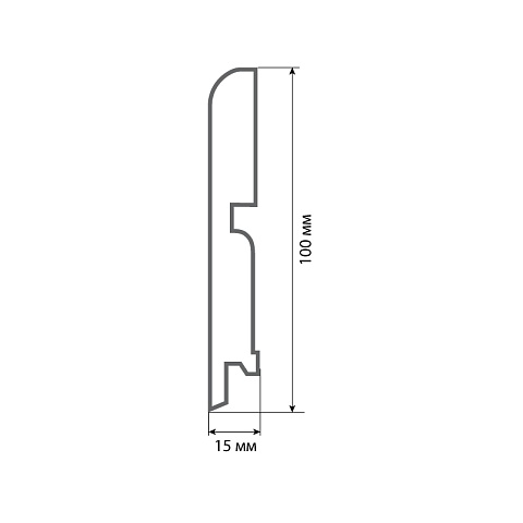 Finitura dekor R13 100х15х2400/ 011 (фото 2)