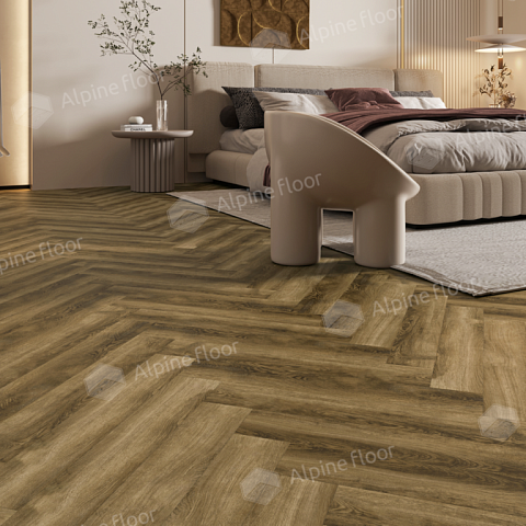 Alpine Floor Herringbone 12 Pro 4V 34 (CH) LF106-09B New Дуб Марсель (фото 5)